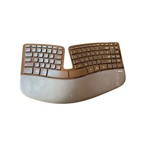 Microsoft Keyboard Black Sculpt Ergonomic Wireless Split Keys L5V-00001 QWERTY